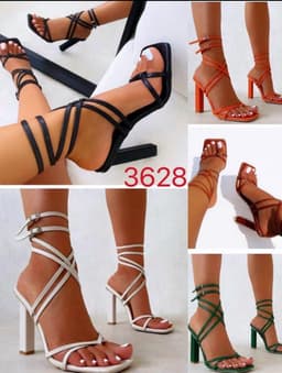 High Strapped Stilettos
